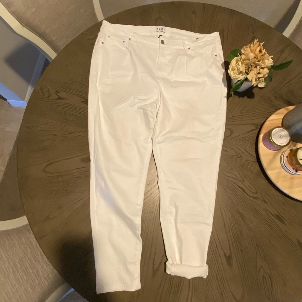 White jeans